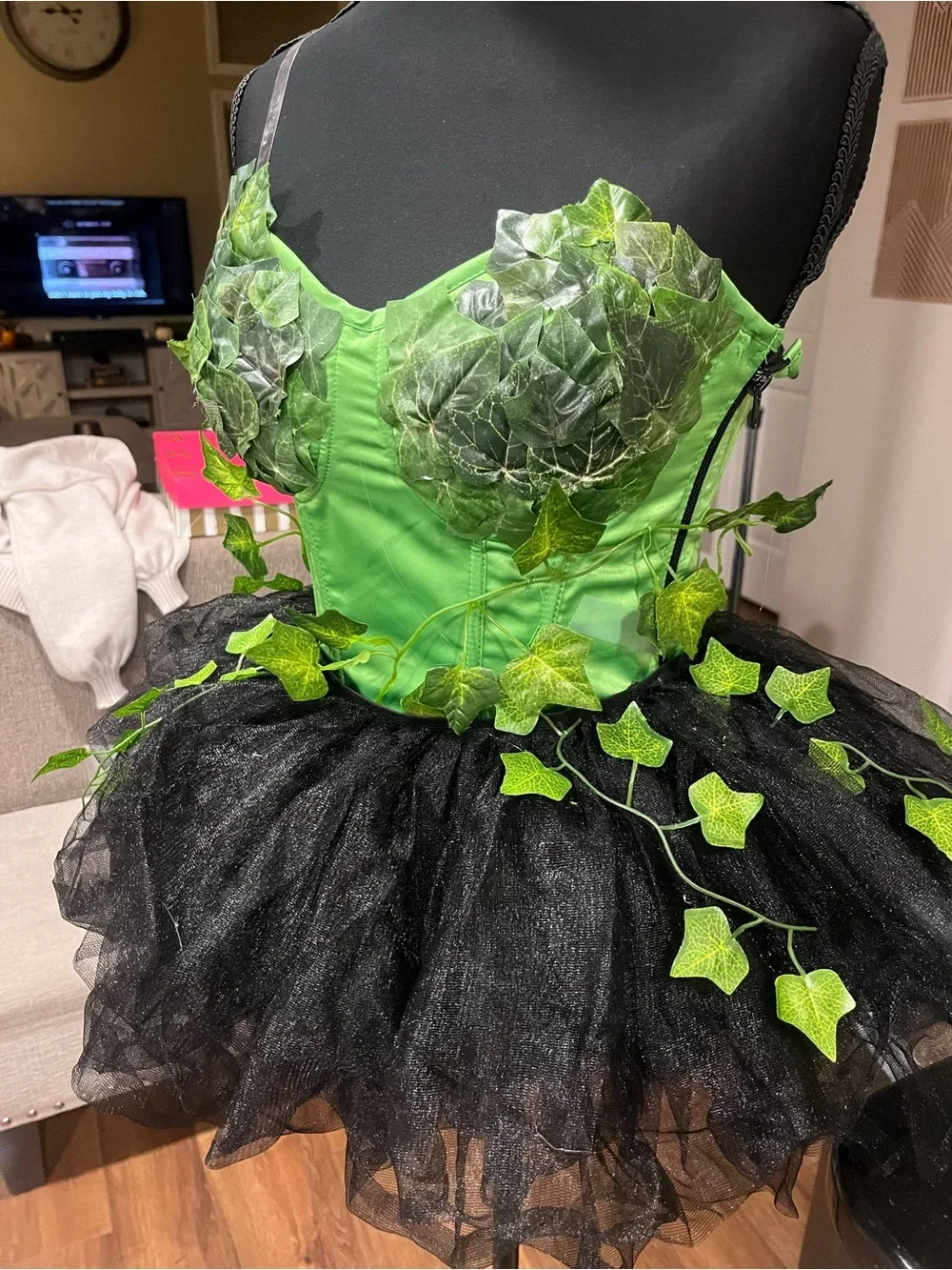 Poison Ivy handmade Halloween costume